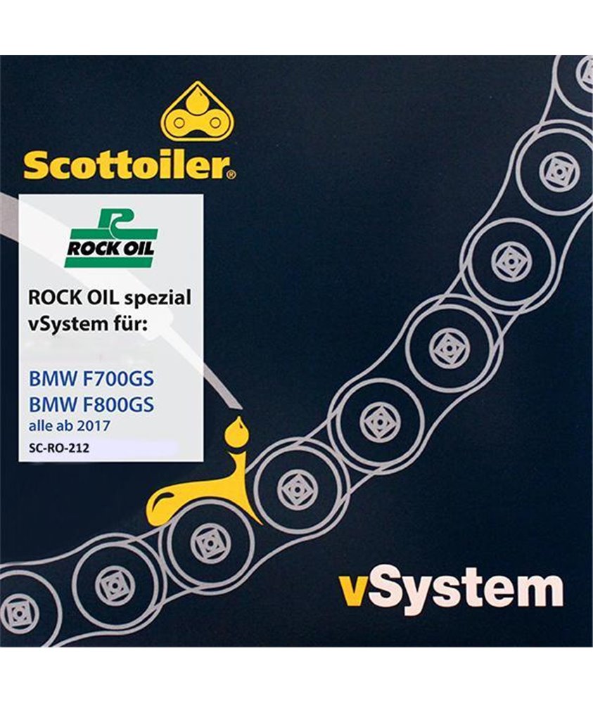 Scottoiler vSystem chain lubrication system, for BMW F700GS / F800GS, from 2017