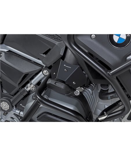 Protection for butterfly valves (Set), black, for BMW R1200GS (LC) from 2017