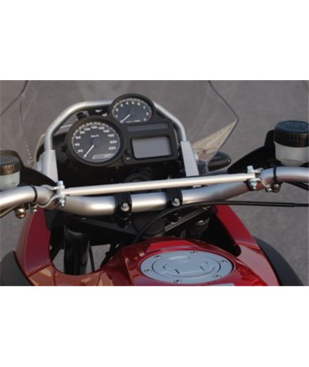 Crossbar 22/25 290 for motorcycles with tubular handle- bars, e.g. BMW 1200GS/Adventure(-2012) / Husqvarna TE 449 ab 2010, Kawas