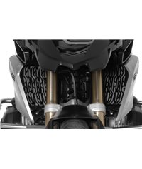 Stainless steel radiator protector, black, BMW R1250GS/ R1200GS (LC)/ R1200GS Adventure (LC)