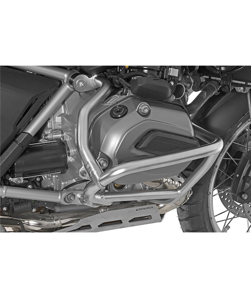 Stainless steel reinforcing strut for original BMW engine crash bar, BMW R1200GS (LC) 2013-2016 / R1200GS (LC) Adventure 2014-20