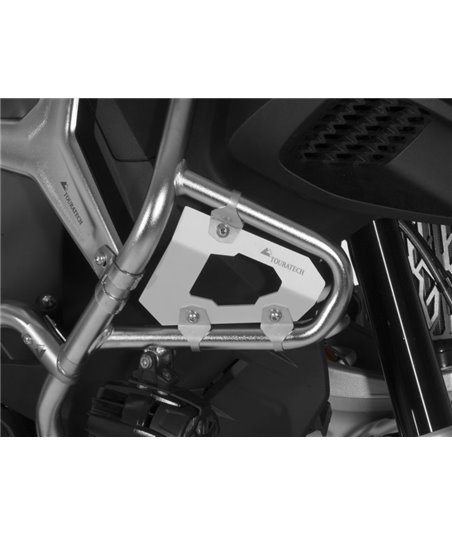 Guard for original BMW R1200GS Adventure from 2014, silver anodized