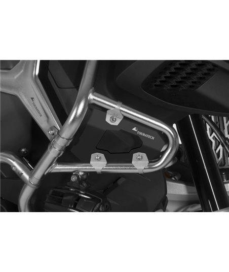 Guard for original BMW R1200GS Adventure from 2014, silver/black