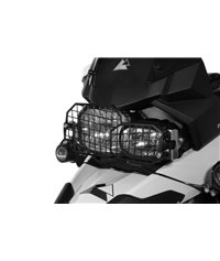 Stainless steel headlight protector black, with quick release fastener for BMW F650GS(Twin)/F700GS/F800GS/F800GS Adventure *OFFR