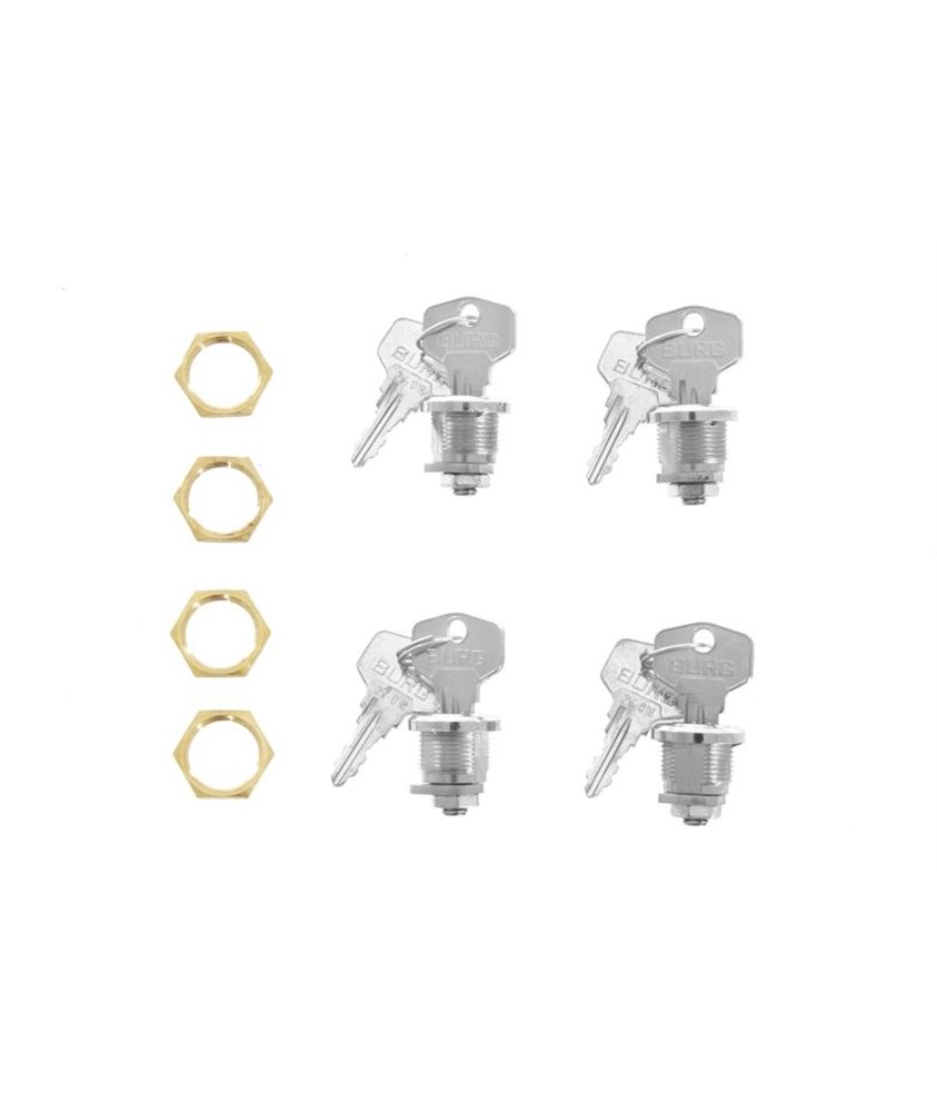 Integral locks set for ZEGA Pro2/ZEGA Pro/ZEGA Mundo with 4 simultaneous locking