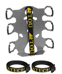 ZEGA Pro/ZEGA Mundo - Adapter Plate with straps protection: bottle holder double050-0916 050-0915Zega Pro - Adapter Plate Bottle