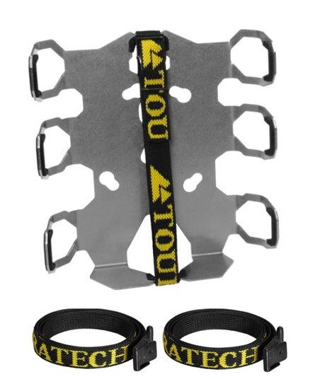 ZEGA Pro/ZEGA Mundo - Adapter Plate with straps protection: bottle holder double050-0916 050-0915Zega Pro - Adapter Plate Bottle