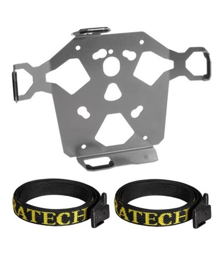 ZEGA Pro/ZEGA Mundo - Adapter plate with straps protection for spare canister 3 liter - benzine