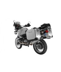 ZEGA Pro Aluminium pannier system 38/45 ltr with stainless steel rack for BMW R1150GS/R1150GS Adventure/R1100GS/R850GS