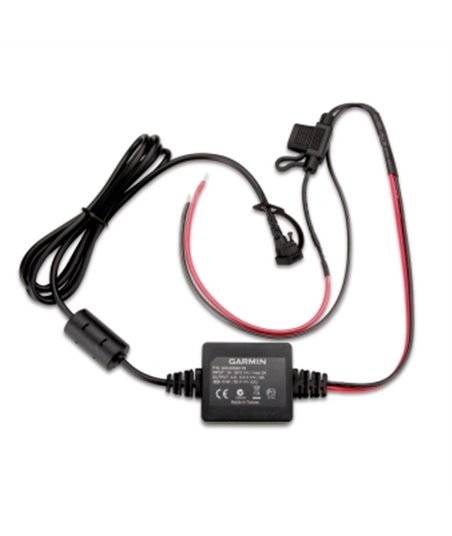 Power cable for Garmin zumo 340/ 345/ 350/ 390/ 395/ 396, motorcycle, "with open cable-ends"