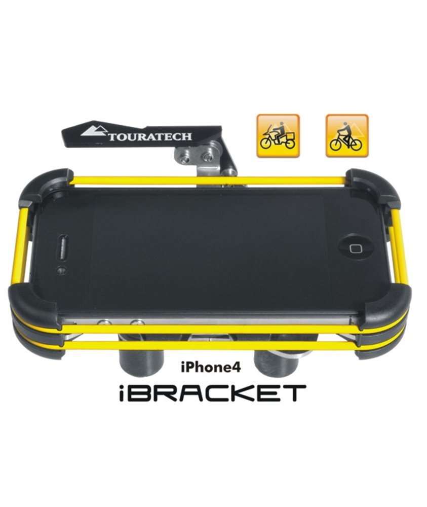 Handlebar bracket for Apple iPhone4 and iPhone 4S *iBracket* *Motorcycle & Bicycle*