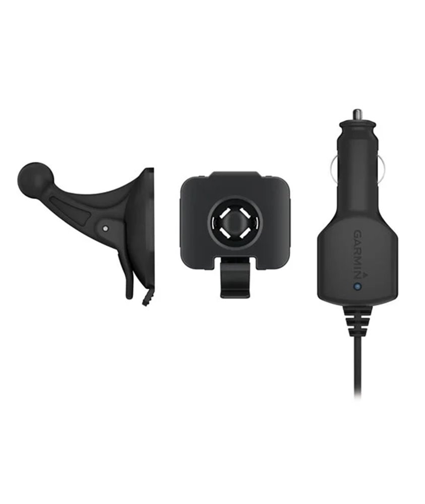 Garmin car mount with suction pad and charging plug for zumo XT and Tread