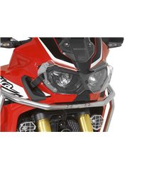 Headlight protector Makrolon with quick release fastener for Honda CRF1000L Africa Twin/ CRF1000L Adventure Sports *OFFROAD USE 