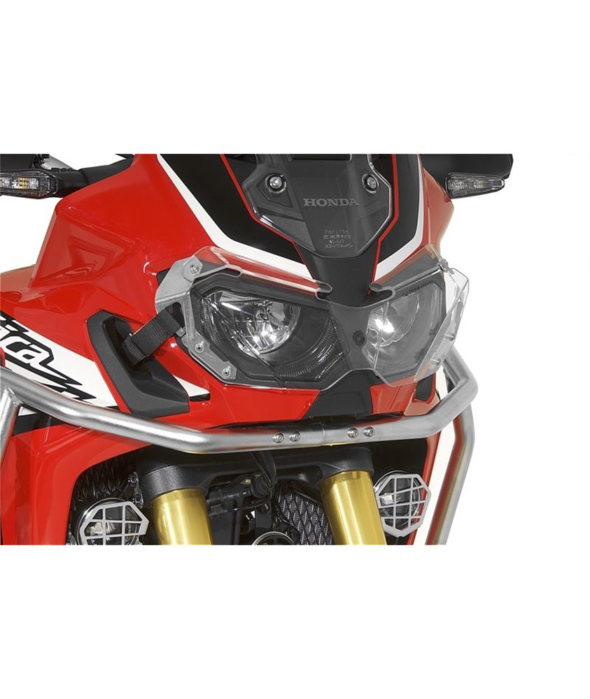 Headlight protector Makrolon with quick release fastener for Honda CRF1000L Africa Twin/ CRF1000L Adventure Sports *OFFROAD USE 