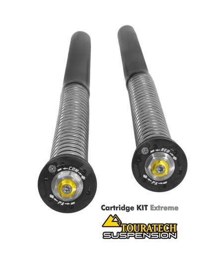 Touratech Suspension Cartridge Kit Extreme for Triumph Tiger 800 XC from 2011-2014