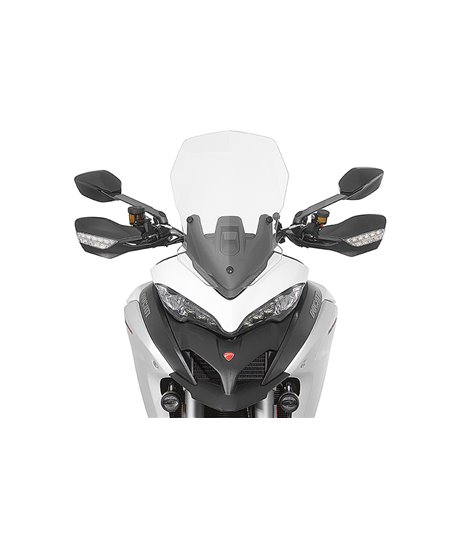 Windscreen, L, transparent, for Ducati Multistrada 1200 from 2015, 950