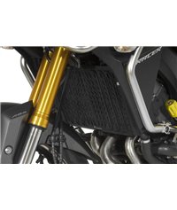 Radiator guard for Yamaha MT-09 Tracer, aluminium, black