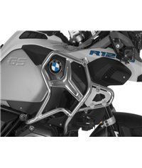 Guard for original BMW R1200GS Adventure from 2014, silver anodized