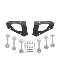 Guard for original BMW R1200GS Adventure from 2014, silver/black