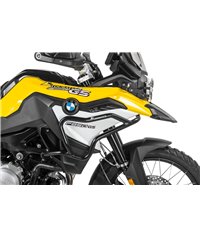 Stainless steel crash bar, black for BMW F850GS/ F750GS