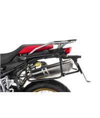 Stainless steel pannier rack, black for BMW F850GS/ F850GS Adventure/ F750GS