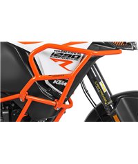 Crash bar extension orange for KTM 1290 Super Adventure S / R