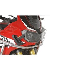 Headlight protector Makrolon with quick release fastener for Honda CRF1000L Africa Twin/ CRF1000L Adventure Sports *OFFROAD USE 