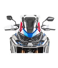 Headlight protector black with quick release fastener for Honda CRF1100L Adventure Sports "OFFROAD USE ONLY"