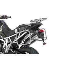 Stainless steel pannier rack for Triumph Tiger 900