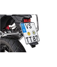 Splash guard under number plate for Yamaha Tenere 700, Honda CRF1100L Africa Twin, CRF 1100L Adventure Sports