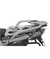 Pillion seat luggage rack for BMW R1250GS/ R1250GS Adventure/ R1200GS from 2013, silver