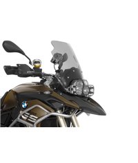 Stainless steel headlight protector black, with quick release fastener for BMW F650GS(Twin)/F700GS/F800GS/F800GS Adventure *OFFR