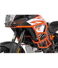 Crash bar extension orange for KTM 1290 Super Adventure S / R