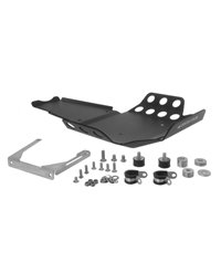 Aluminium sump guard, black, for BMW R1200GS (2006-2012)/R1200GS Adventure (2006-2013)