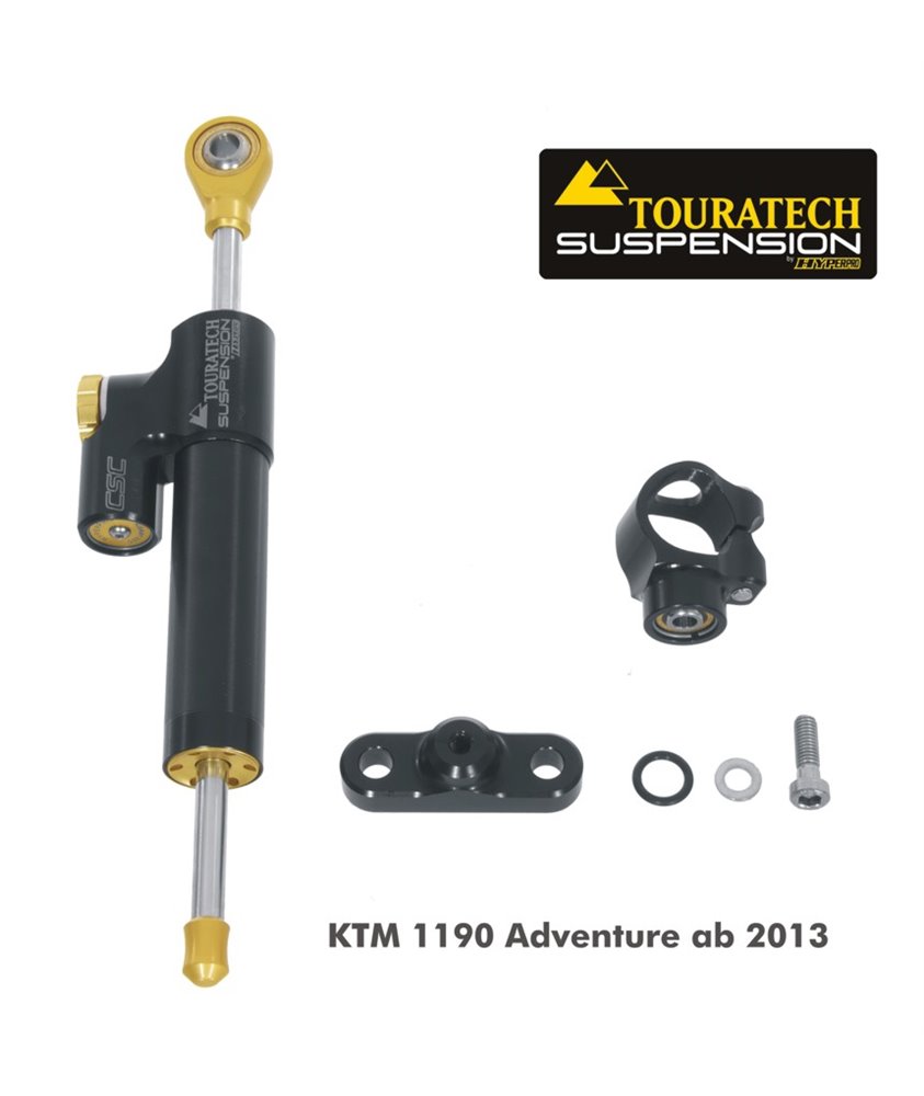 Touratech Suspension Steering Damper "Constant Safety Control" for KTM