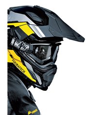 Touratech Aventuro Carbon goggles with Touratech strap, black