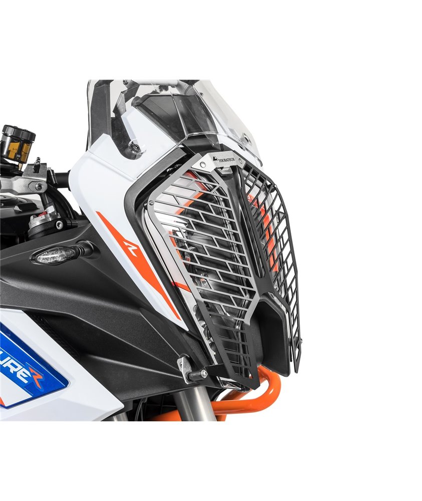 Headlight protector with quick release fasteners, for KTM 1290 Super Adventure S/R (2021-) *OFFROAD USE ONLY*