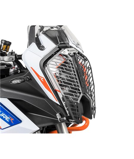 Headlight protector with quick release fasteners, for KTM 1290 Super Adventure S/R (2021-) *OFFROAD USE ONLY*