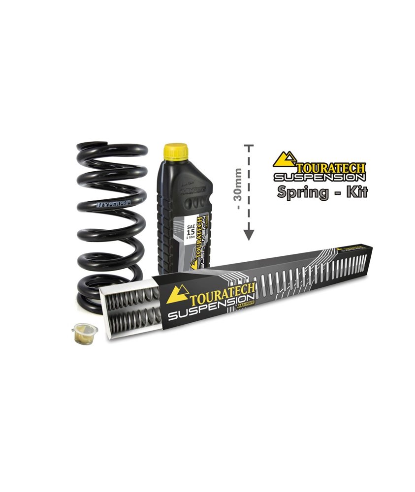 Hyperpro height lowering kit 30mm Honda Transalp XL700V from 2008 replacement springs