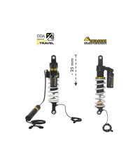 Touratech Suspension-SET Plug & Travel -25 mm lowering for BMW R1200GS Adventure  2014 - 2016