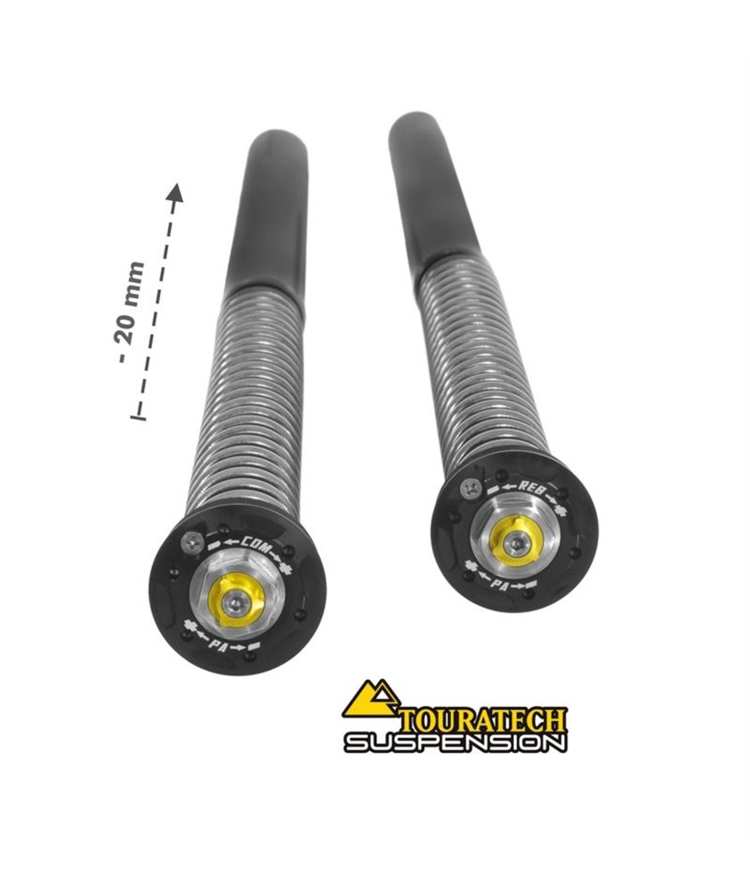 Touratech Suspension Cartridge Kit Extreme for Honda CRF1100L Africa Twin from 2020 High +20mm Touratech Suspension Cartridge Kit Extreme for Honda CRF1100L Africa Twin from 2020 High +20mm