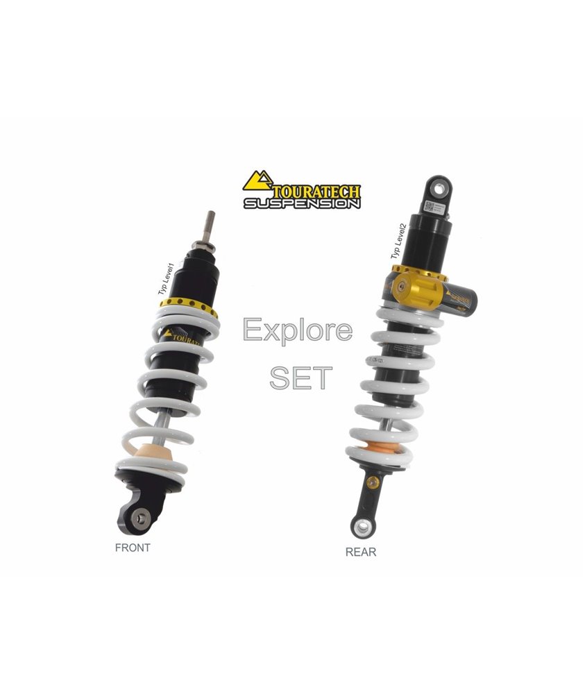 Touratech Suspension EXPLORE - SET for BMW R1200GS Model 2004-2012