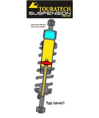 Touratech Suspension shock absorber for HONDA XL700V Transalp from 2008 type Level1