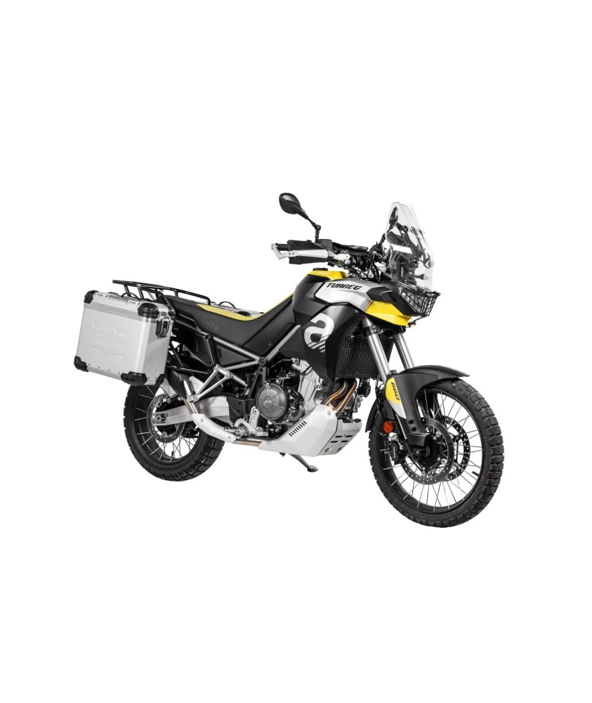 ZEGA Evo aluminium pannier system for Aprilia Tuareg 660