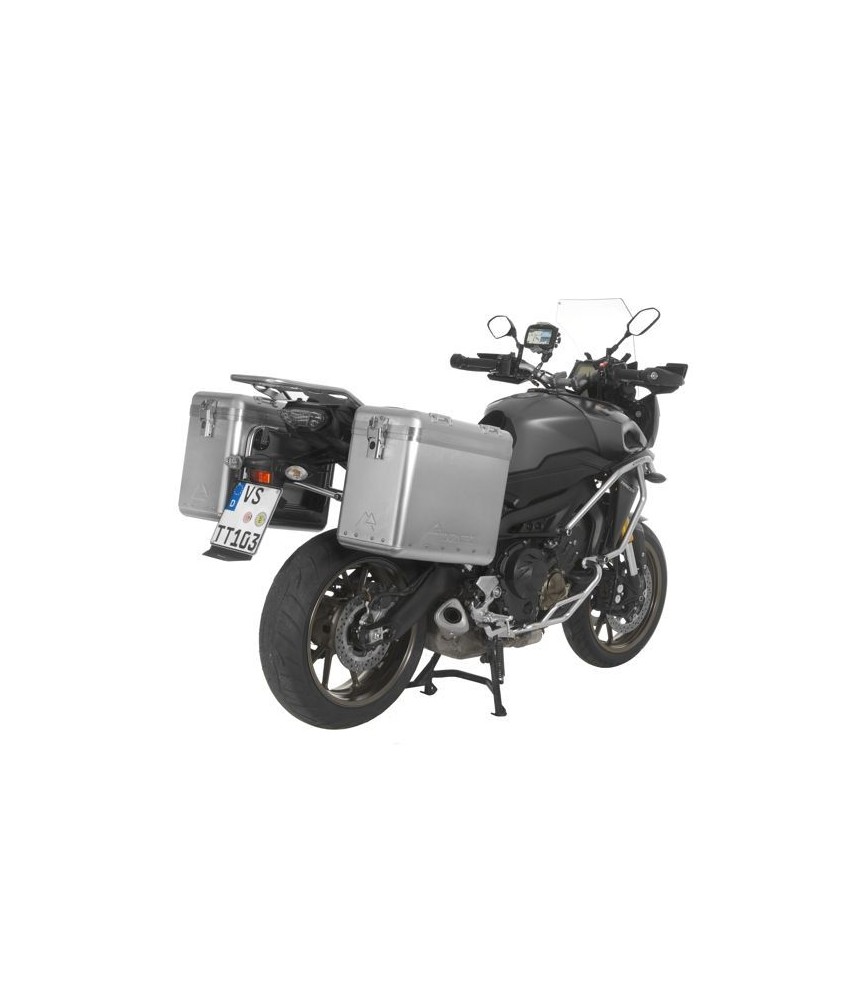 ZEGA Mundo aluminium pannier system for Yamaha MT-09 Tracer (2015-2017)