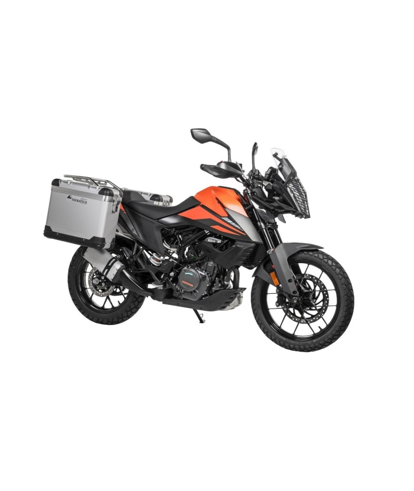 Zega Pro Aluminium Pannier System Litres With Stainless Steel Rack For Ktm Adventure