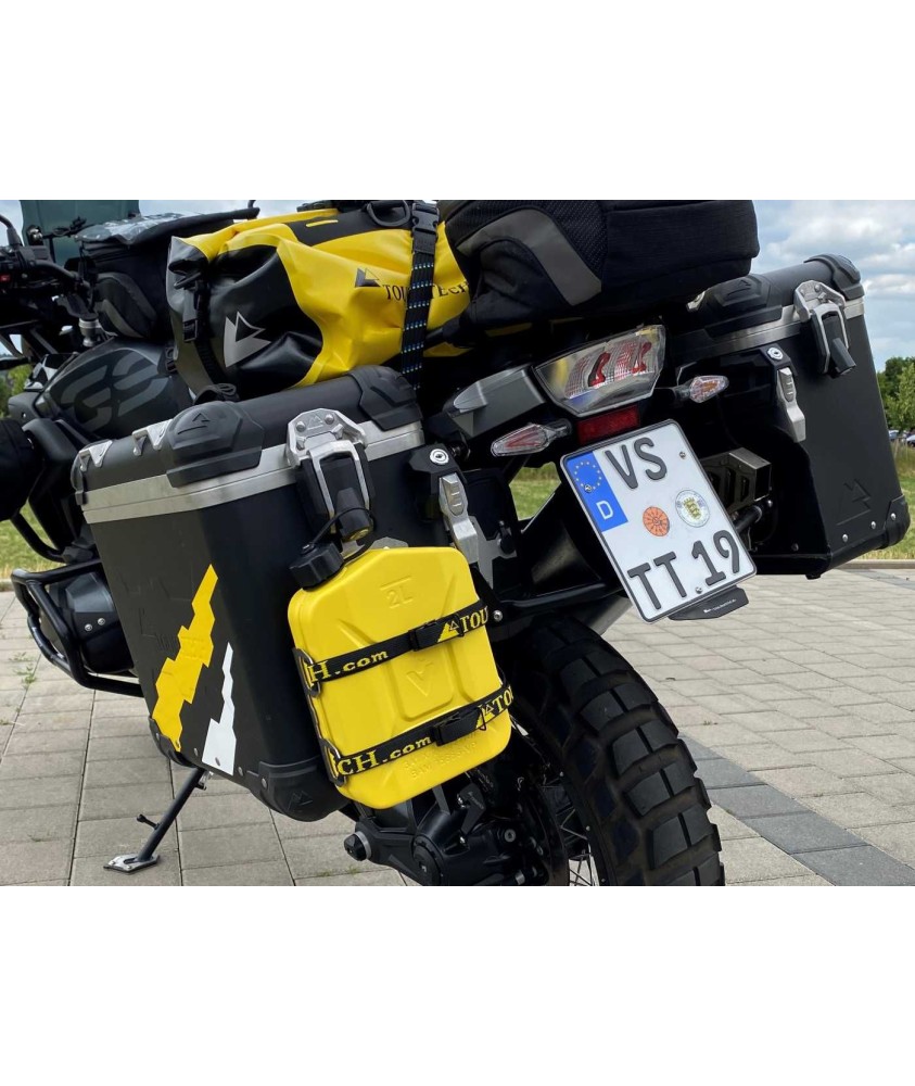 Touratech Zega Pro2 Side Case 2 Liter Jerry Can Holder main image 0