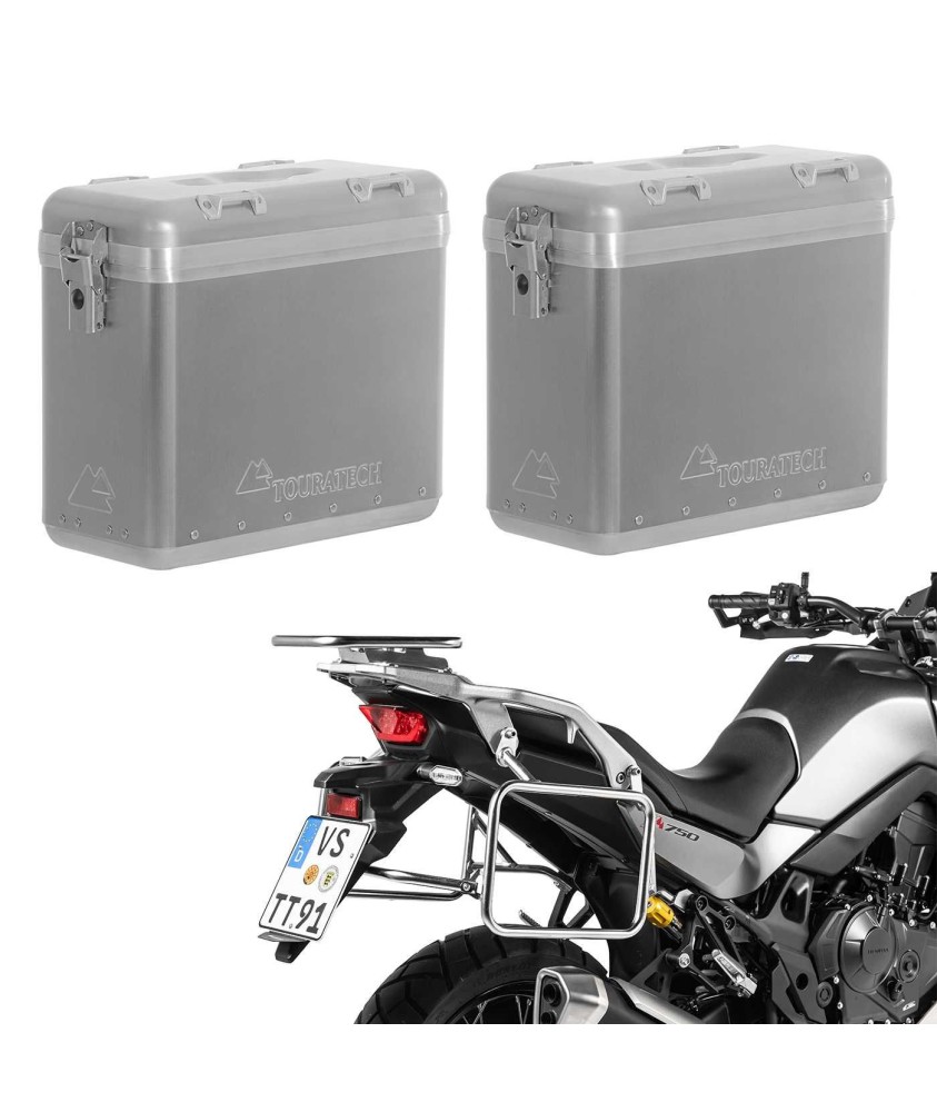 Zega Mundo Aluminium Pannier System For Honda Xl Transalp