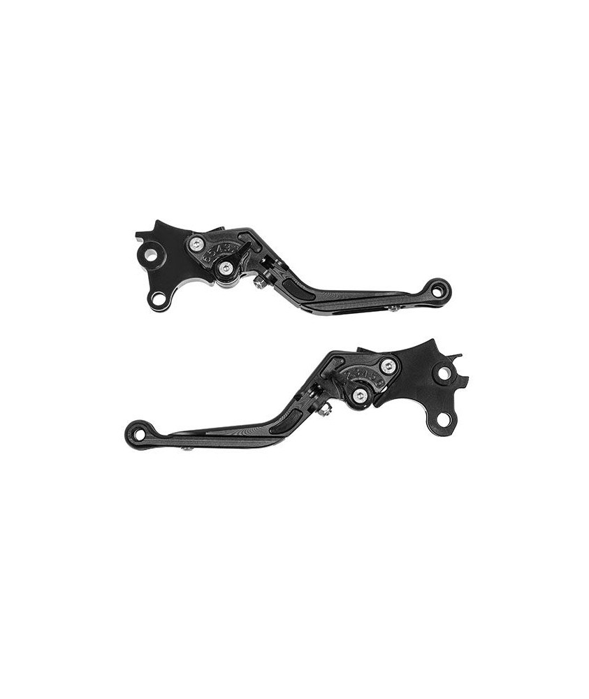 Touratech brake and clutch lever set, for BMW R1300GS/ Adventure, folding and length adjustable